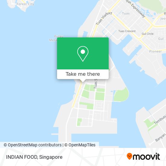 INDIAN FOOD map