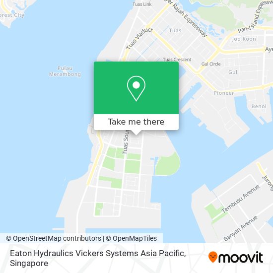 Eaton Hydraulics Vickers Systems Asia Pacific map