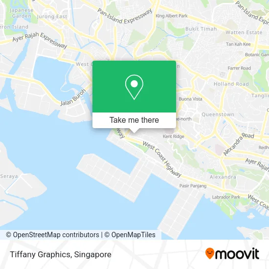Tiffany Graphics map