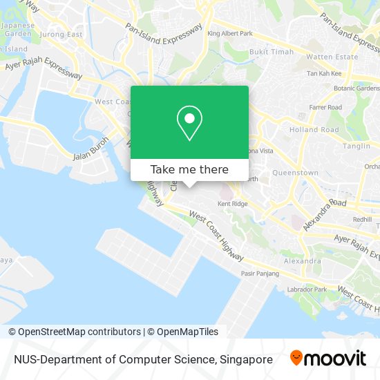 NUS-Department of Computer Science地图