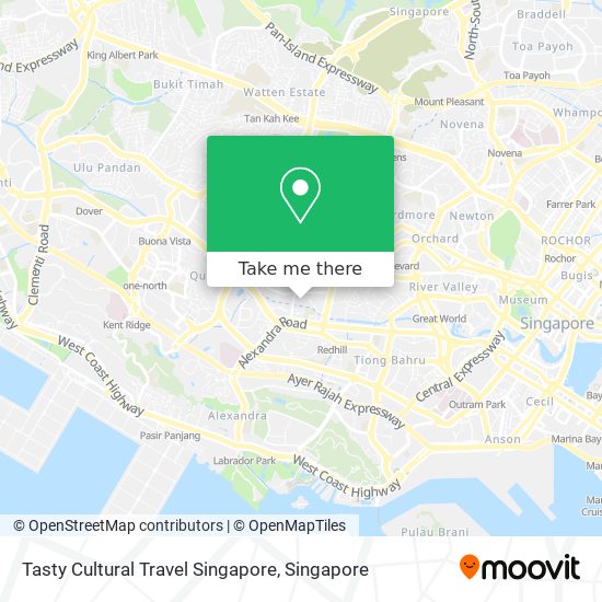 Tasty Cultural Travel Singapore地图