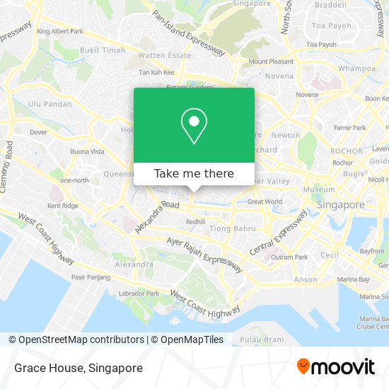 Grace House map