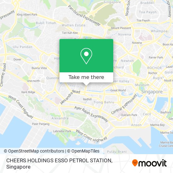 CHEERS HOLDINGS ESSO PETROL STATION地图