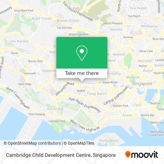 Cambridge Child Development Centre map