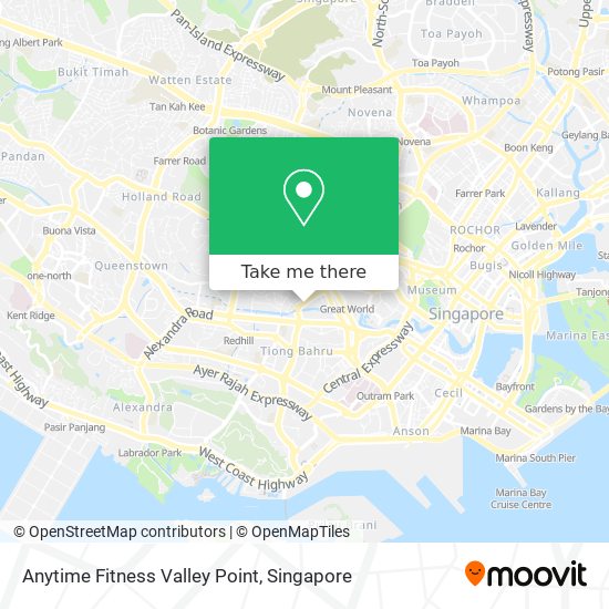 Anytime Fitness Valley Point地图