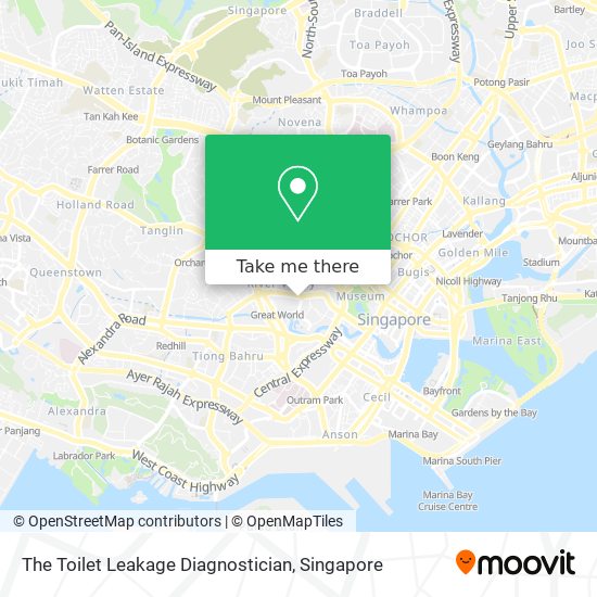 The Toilet Leakage Diagnostician map