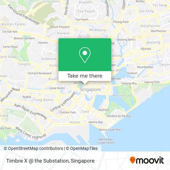 Timbre X @ the Substation map