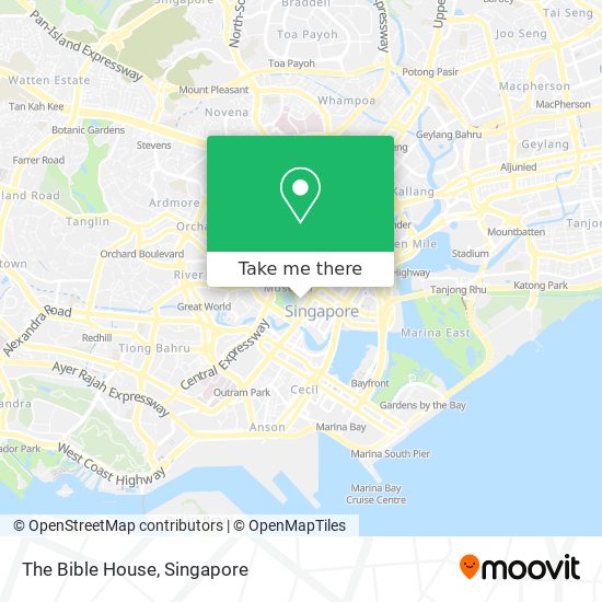 The Bible House map