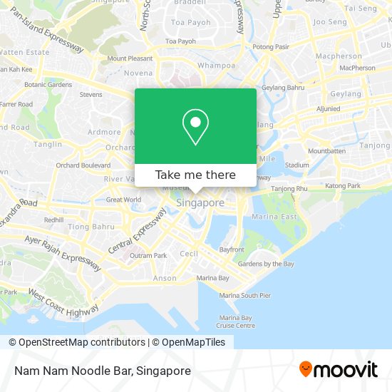 Nam Nam Noodle Bar map