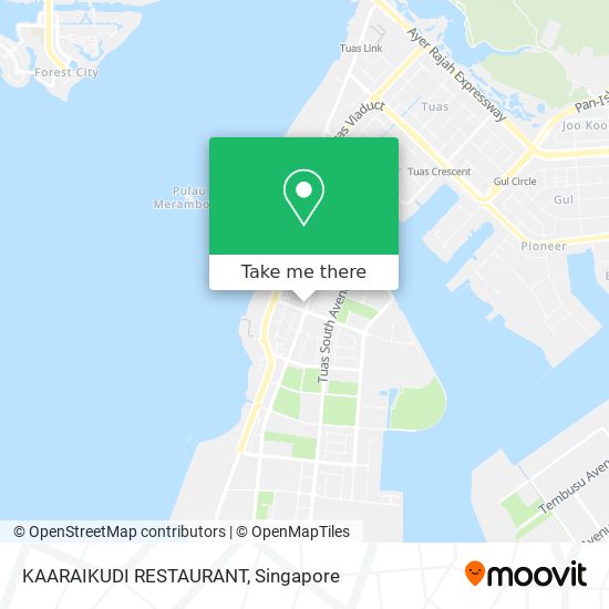 KAARAIKUDI RESTAURANT地图