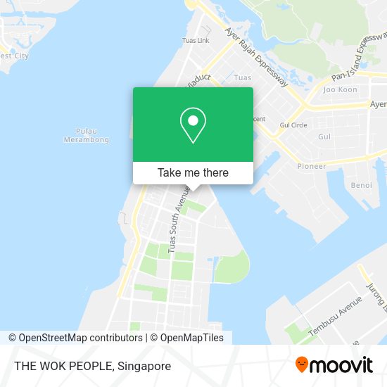 THE WOK PEOPLE map