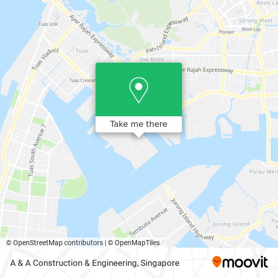 A & A Construction & Engineering map