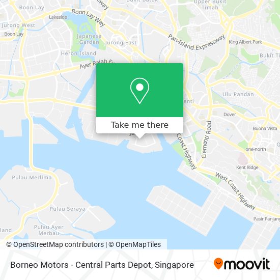 Borneo Motors - Central Parts Depot map