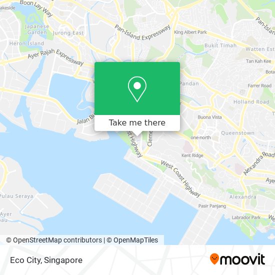 Eco City map