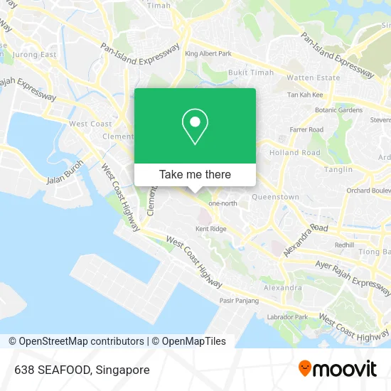 638 SEAFOOD map