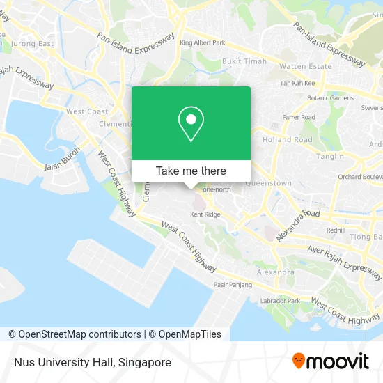Nus University Hall地图
