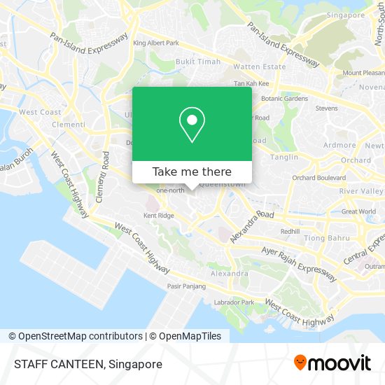STAFF CANTEEN map