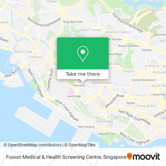 Fusion Medical & Health Screening Centre map
