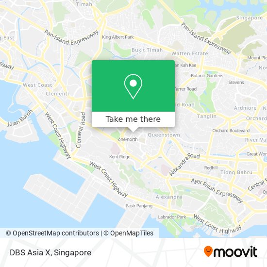 DBS Asia X map