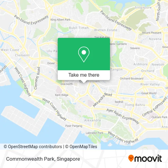Commonwealth Park地图