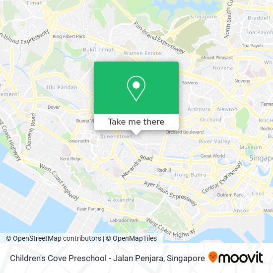 Children's Cove Preschool - Jalan Penjara map