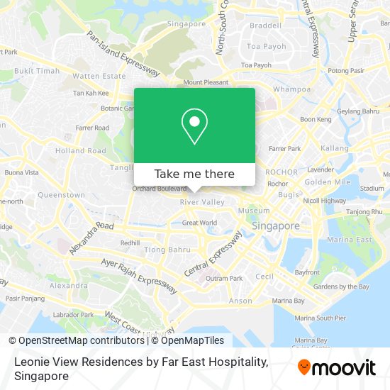 Leonie View Residences by Far East Hospitality map