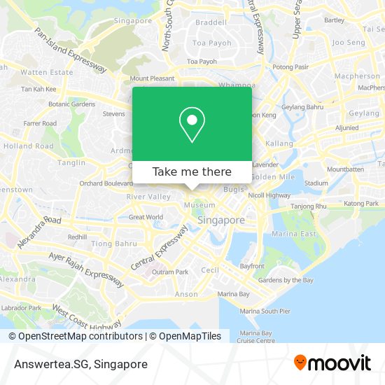 Answertea.SG map