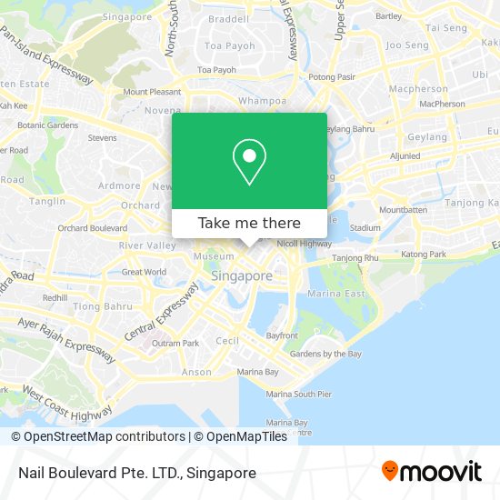 Nail Boulevard Pte. LTD. map