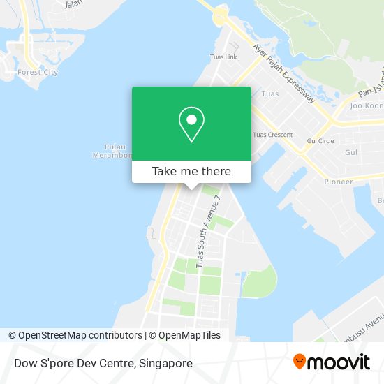 Dow S'pore Dev Centre地图