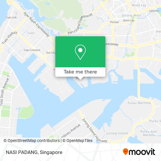 NASI PADANG map