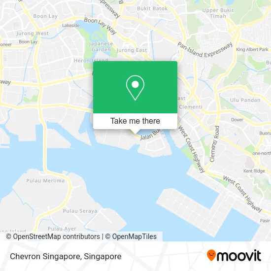 Chevron Singapore地图