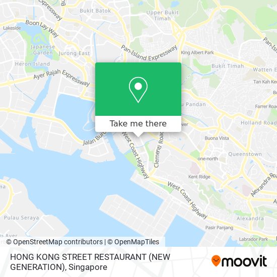HONG KONG STREET RESTAURANT (NEW GENERATION) map