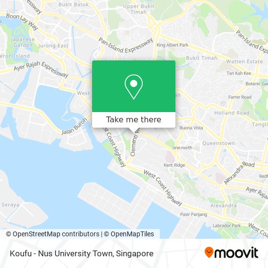 Koufu - Nus University Town地图