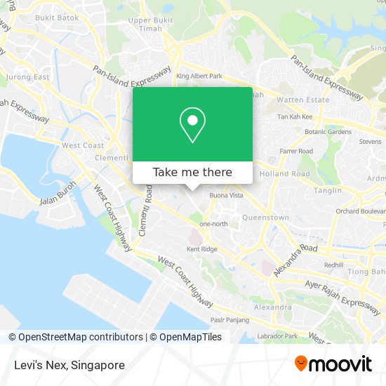 Levi's Nex map