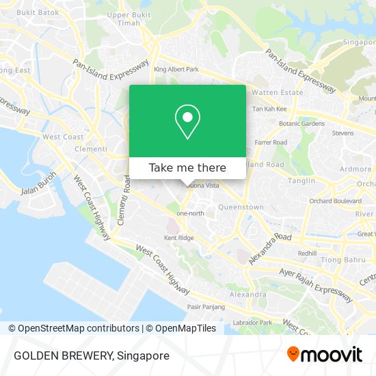 GOLDEN BREWERY map