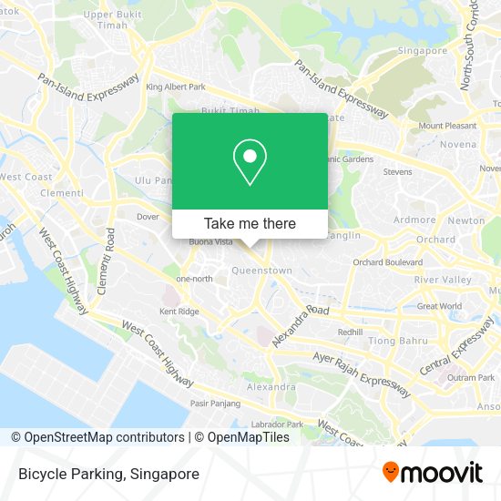 Bicycle Parking map