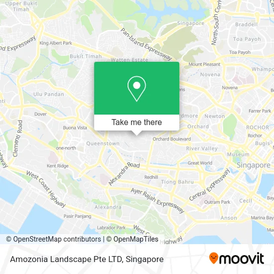 Amozonia Landscape Pte LTD map