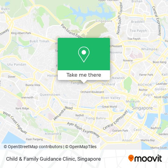 Child & Family Guidance Clinic map