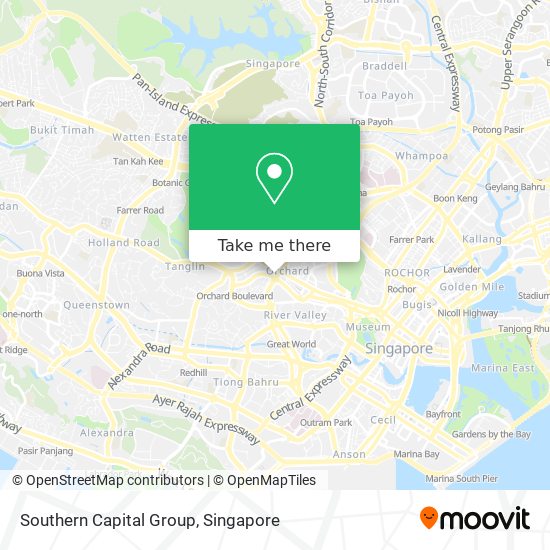 Southern Capital Group map