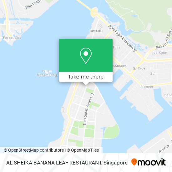 AL SHEIKA BANANA LEAF RESTAURANT地图