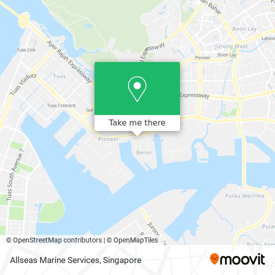 Allseas Marine Services map
