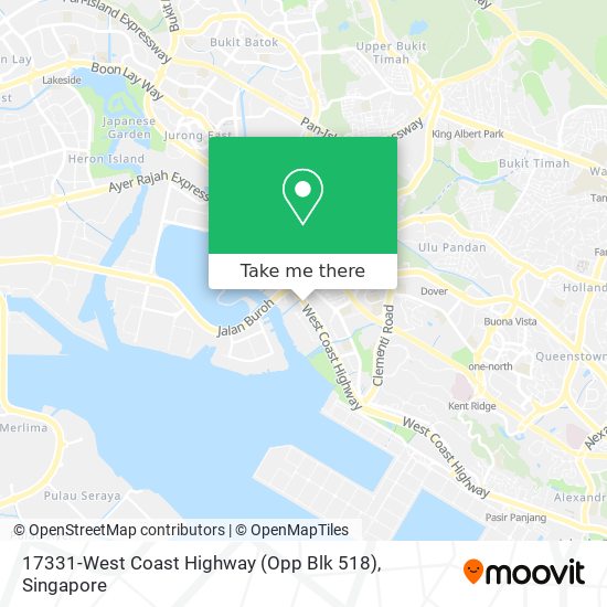 17331-West Coast Highway (Opp Blk 518) map