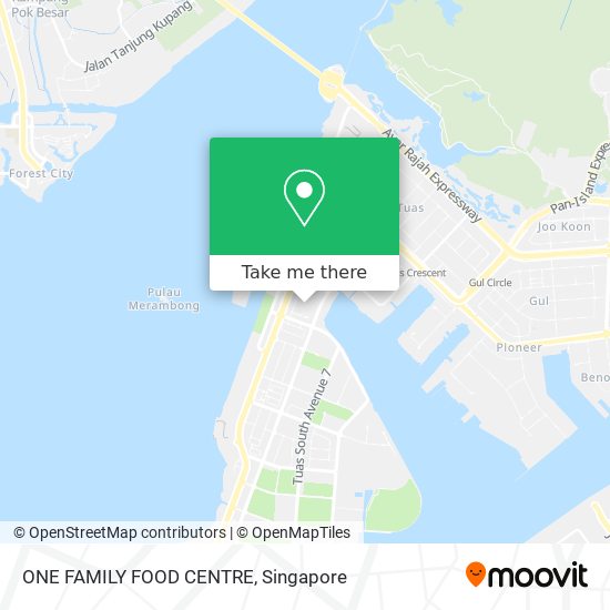 ONE FAMILY FOOD CENTRE map