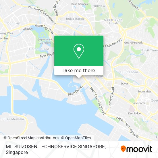 MITSUIZOSEN TECHNOSERVICE SINGAPORE地图
