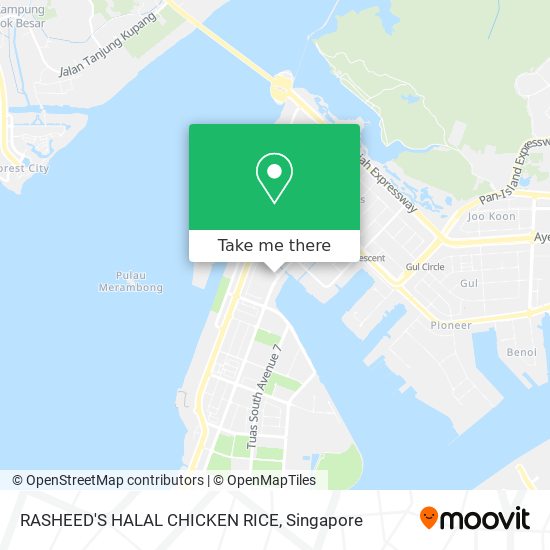 RASHEED'S HALAL CHICKEN RICE map