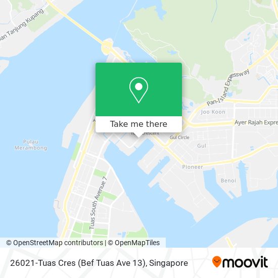 26021-Tuas Cres (Bef Tuas Ave 13) map