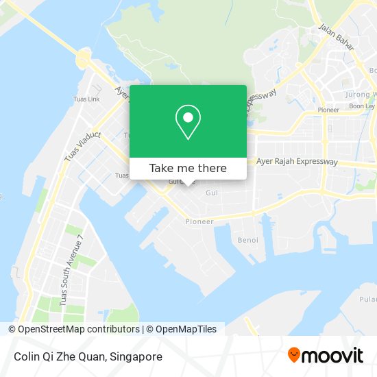 Colin Qi Zhe Quan map