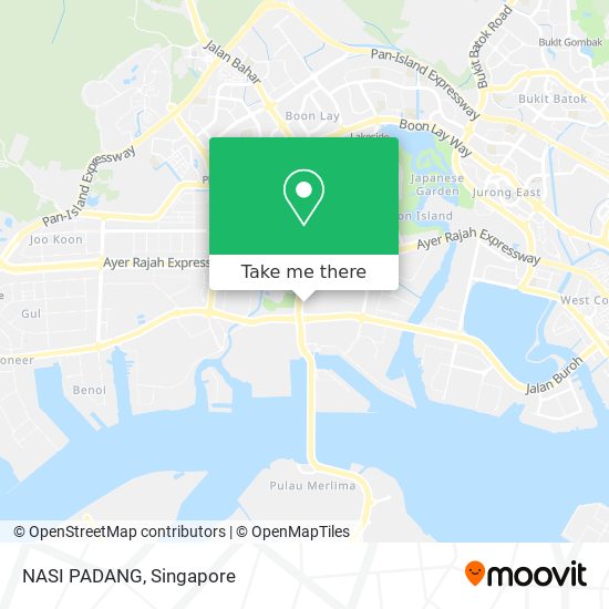 NASI PADANG map