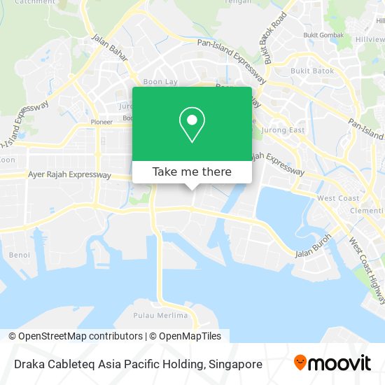 Draka Cableteq Asia Pacific Holding map