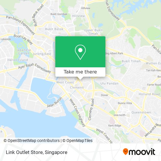 Link Outlet Store map